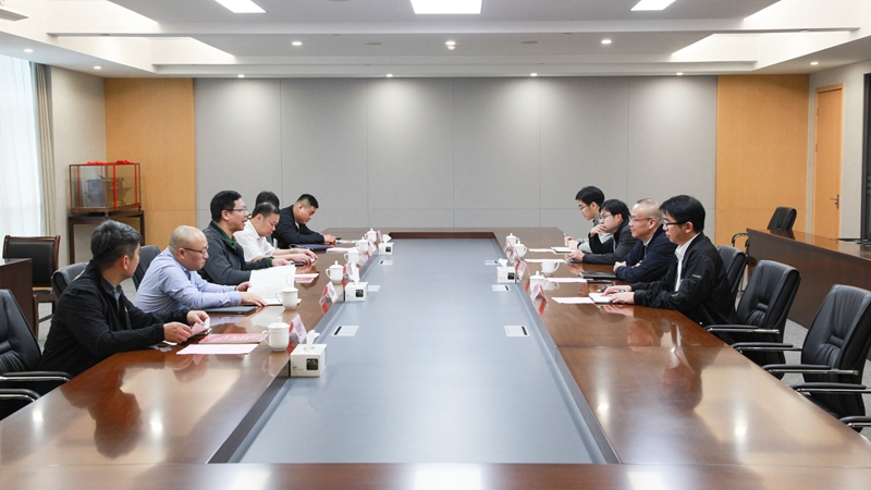 江門市供銷社副主任、供銷集團(tuán)董事長鄺衛(wèi)民到訪浙農(nóng)
